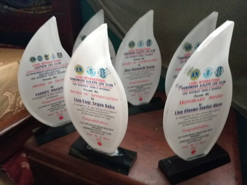 Acrylic Glass Award Plaques — sample photo 4