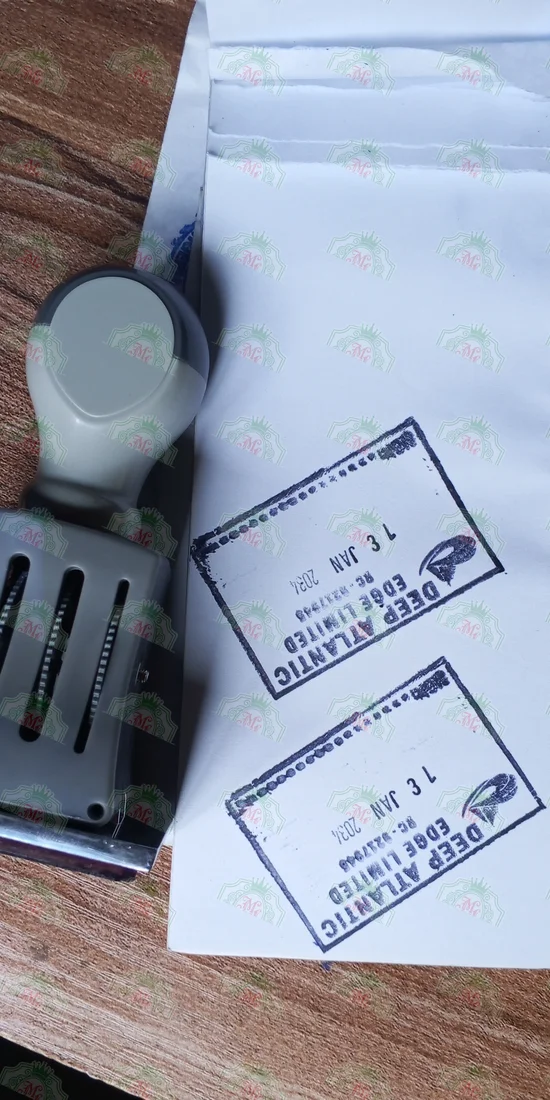 Manual Dater Stamp — sample photo 2