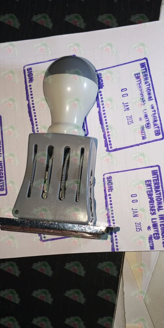 Manual Dater Stamp — sample photo 3