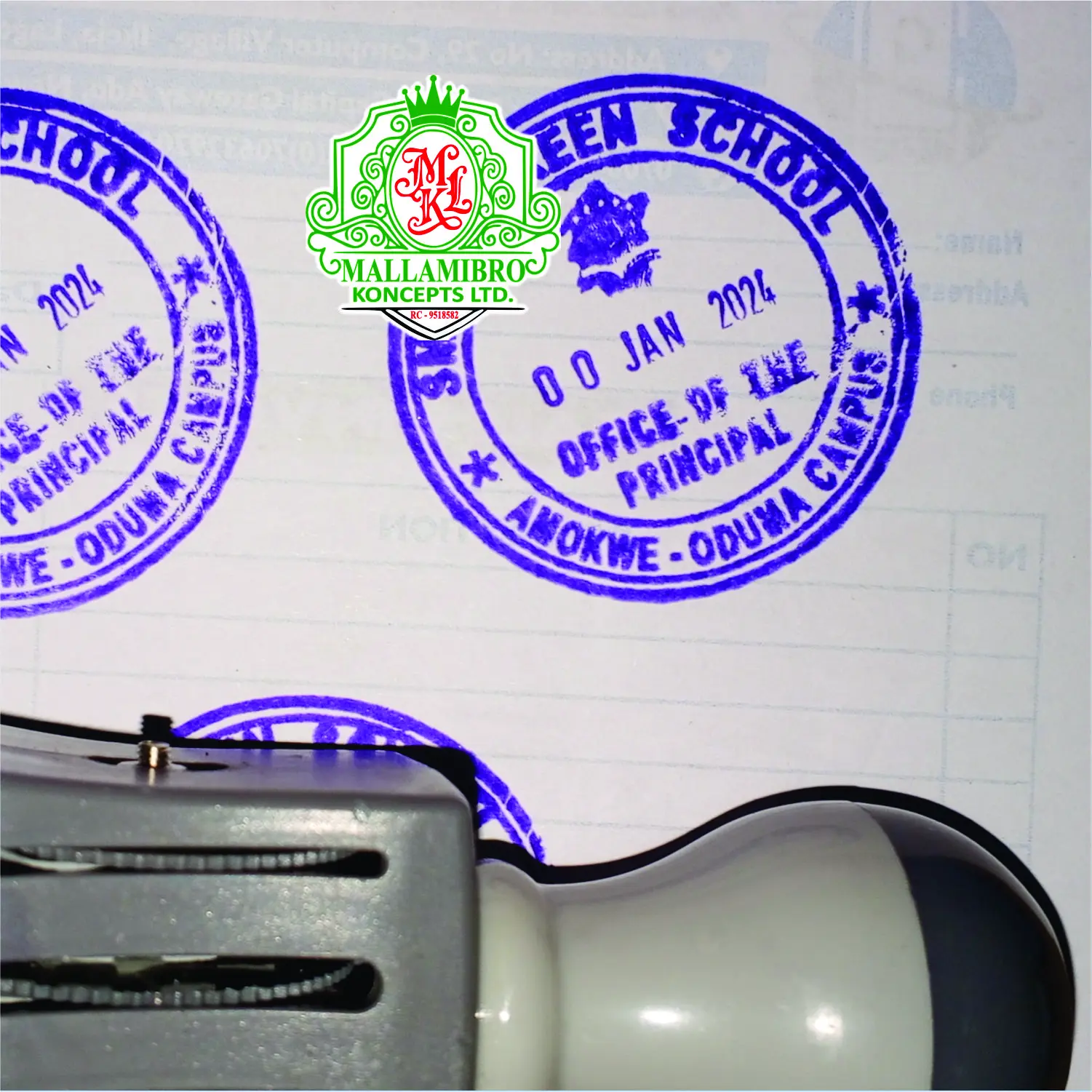 Manual Dater Stamp — sample photo 7