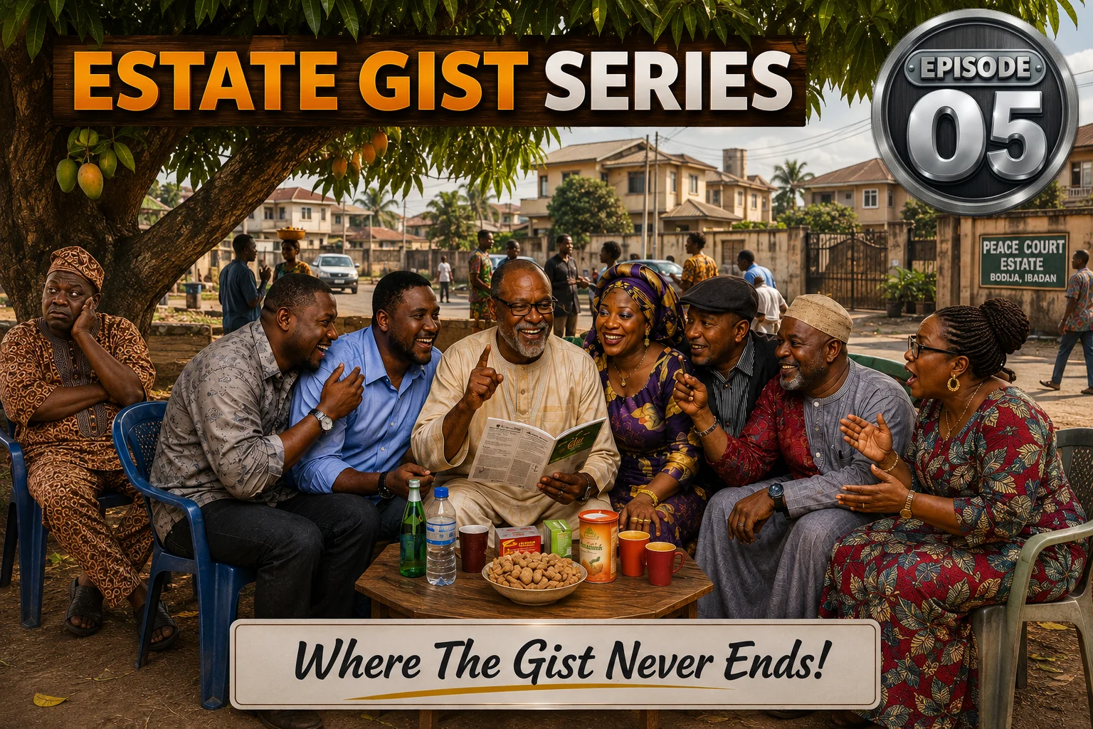 Estate Gist 5: Na Craft I Dey Do, I No Get Office