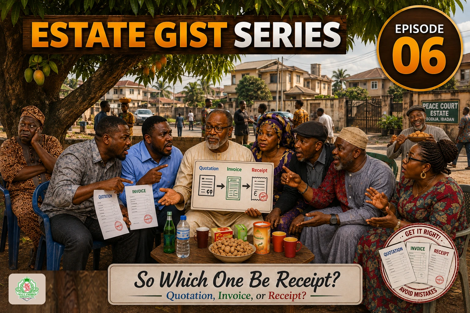 Estate Gist 6: So Which One Be Receipt?