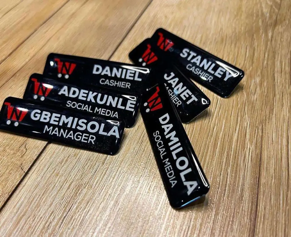 Executive Printed Name Tags