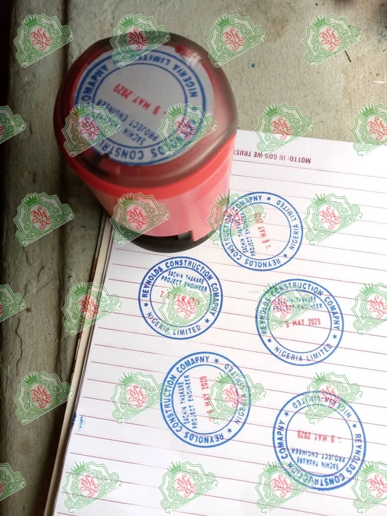 Pre-Inked Dater Stamp — sample photo 5
