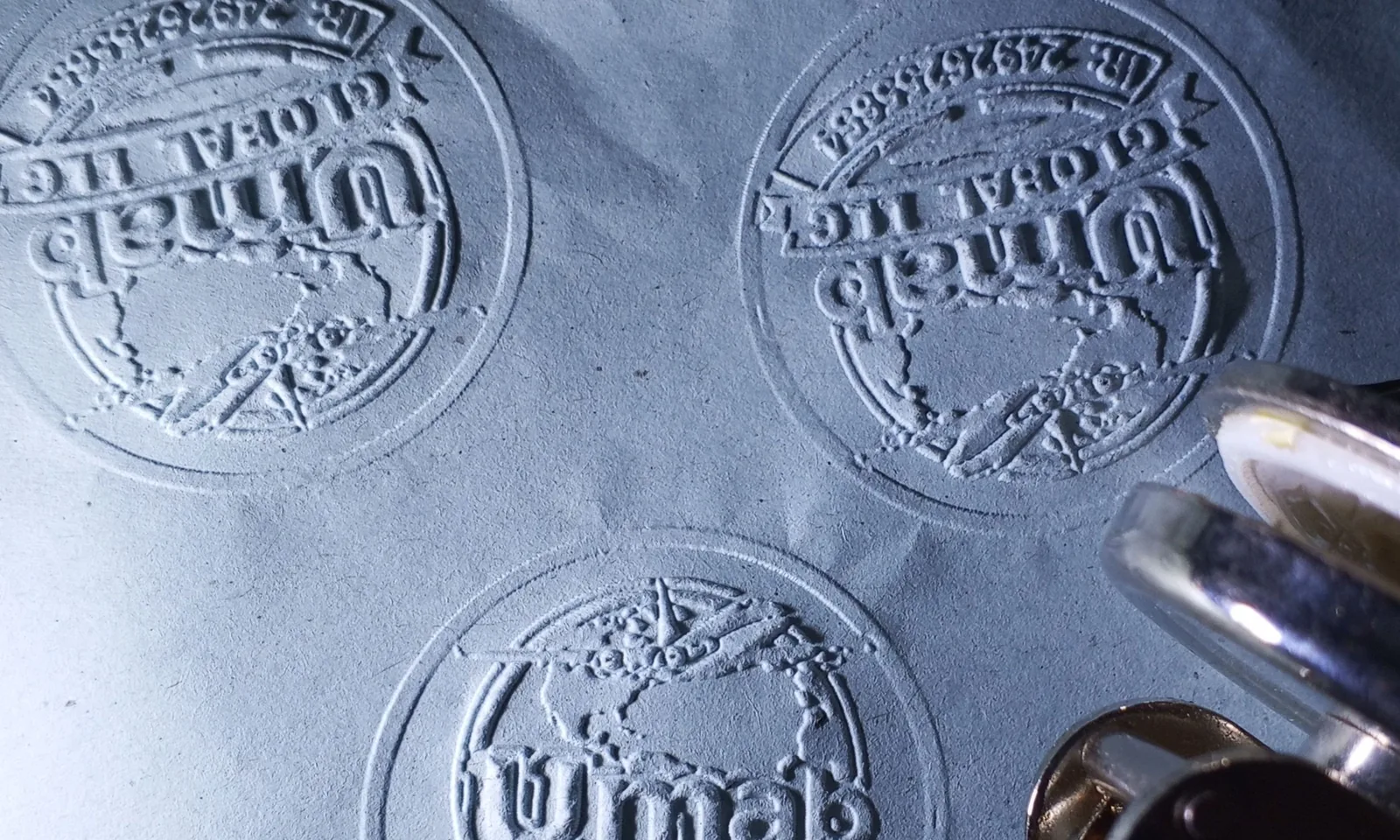 Corporate Table Seal — 1.58" (M1) — sample photo 6