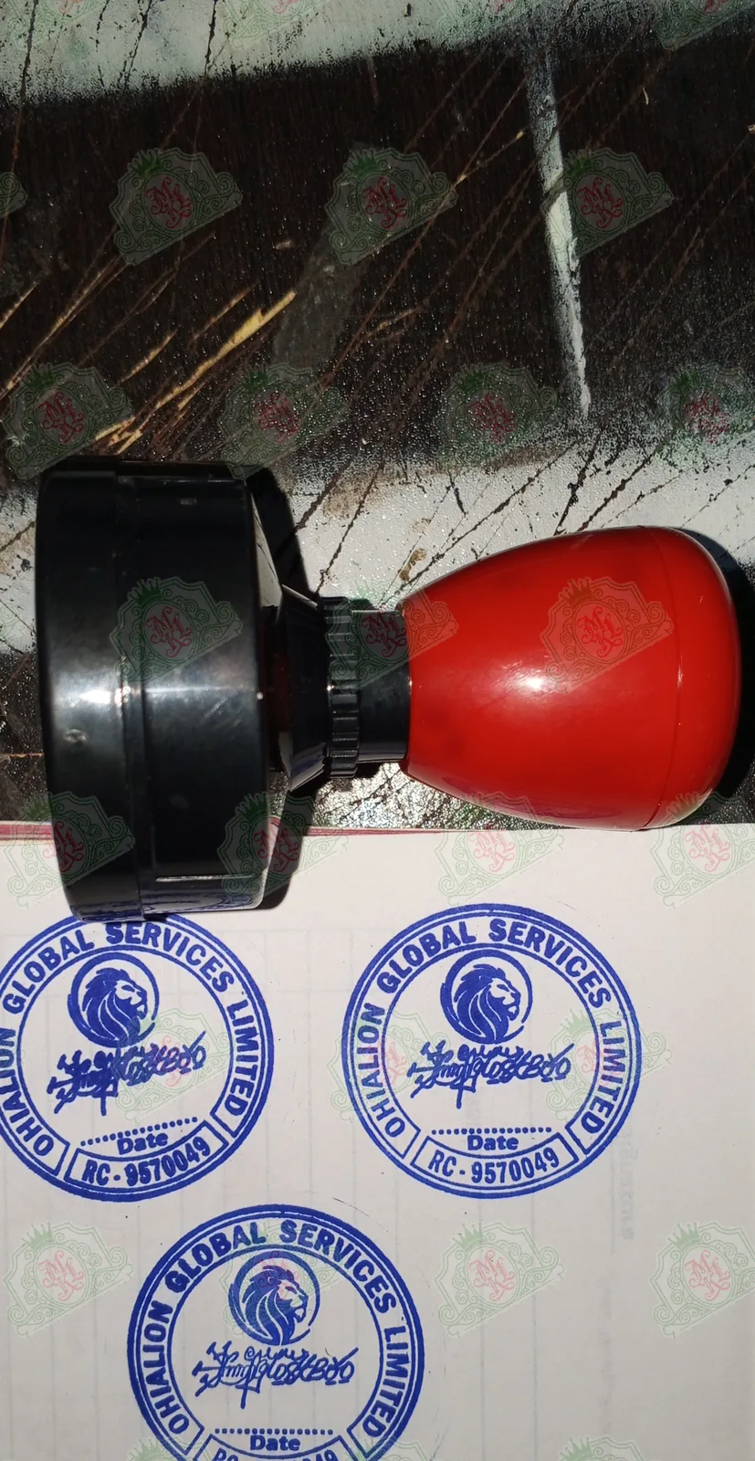 Self Ink Stamps — sample photo 6