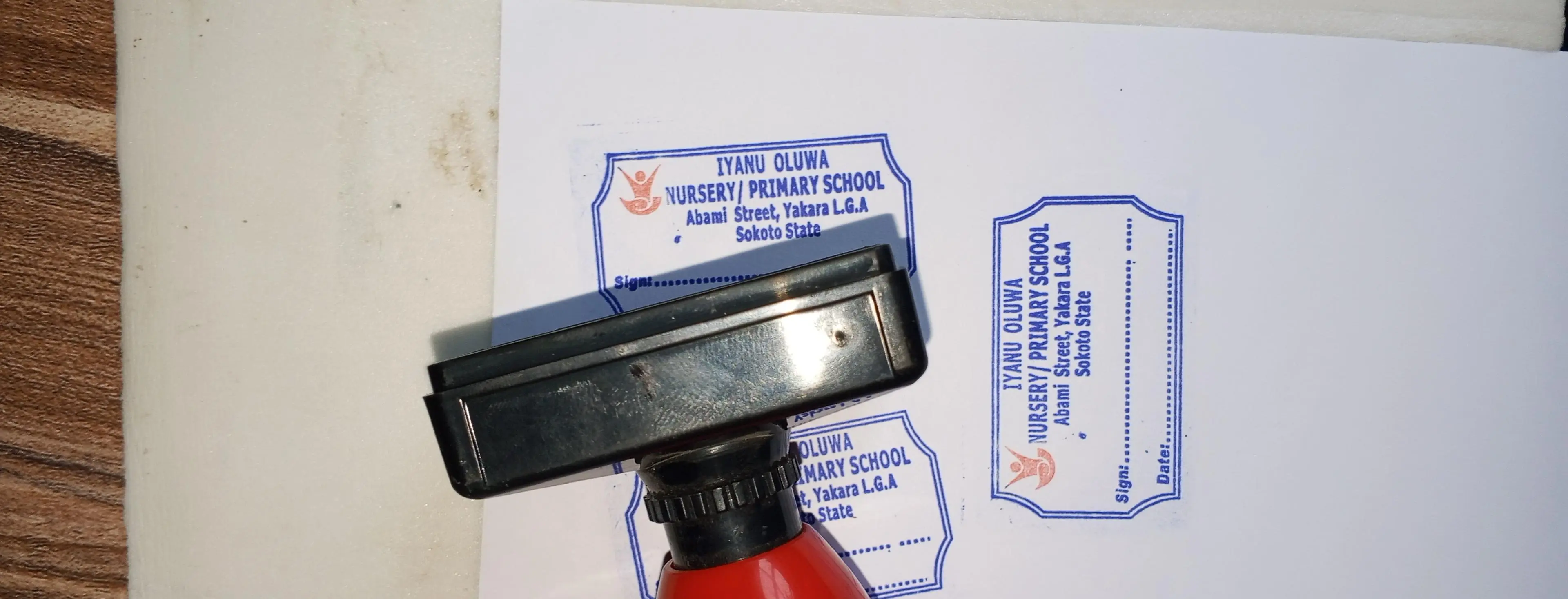 Self Ink Stamps — sample photo 7