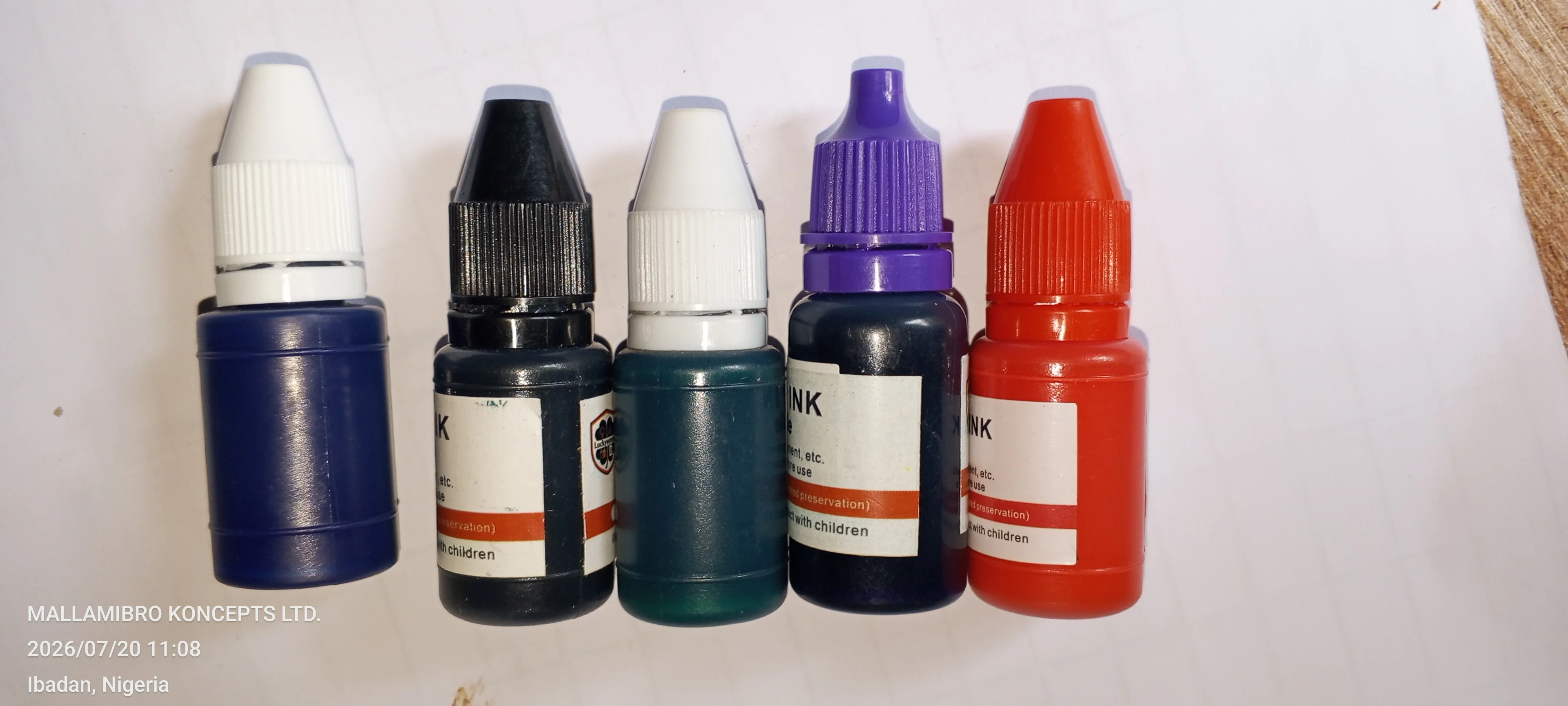 Stamp Ink Refills
