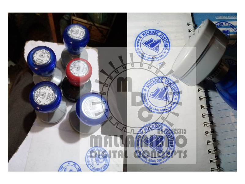 Premium Self-Inking Stamp Production
