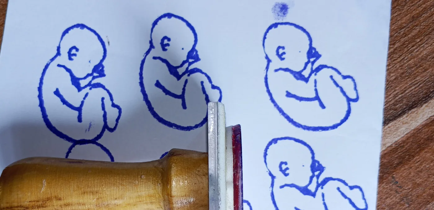 Wooden-Handle Rubber Stamps — sample photo 8