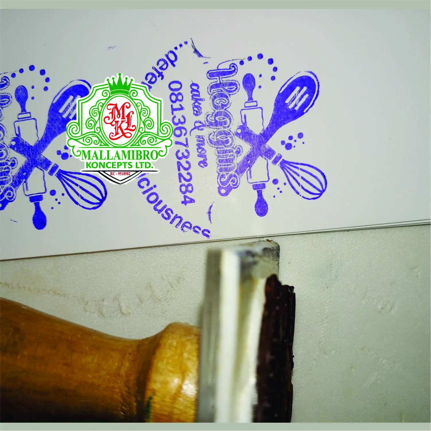 Custom Wooden & Dater Stamps